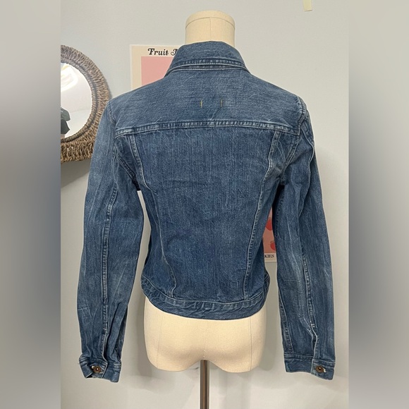 Madewell Jean Jacket Size Small Classic Denim Style 39066 - Picture 2 of 5